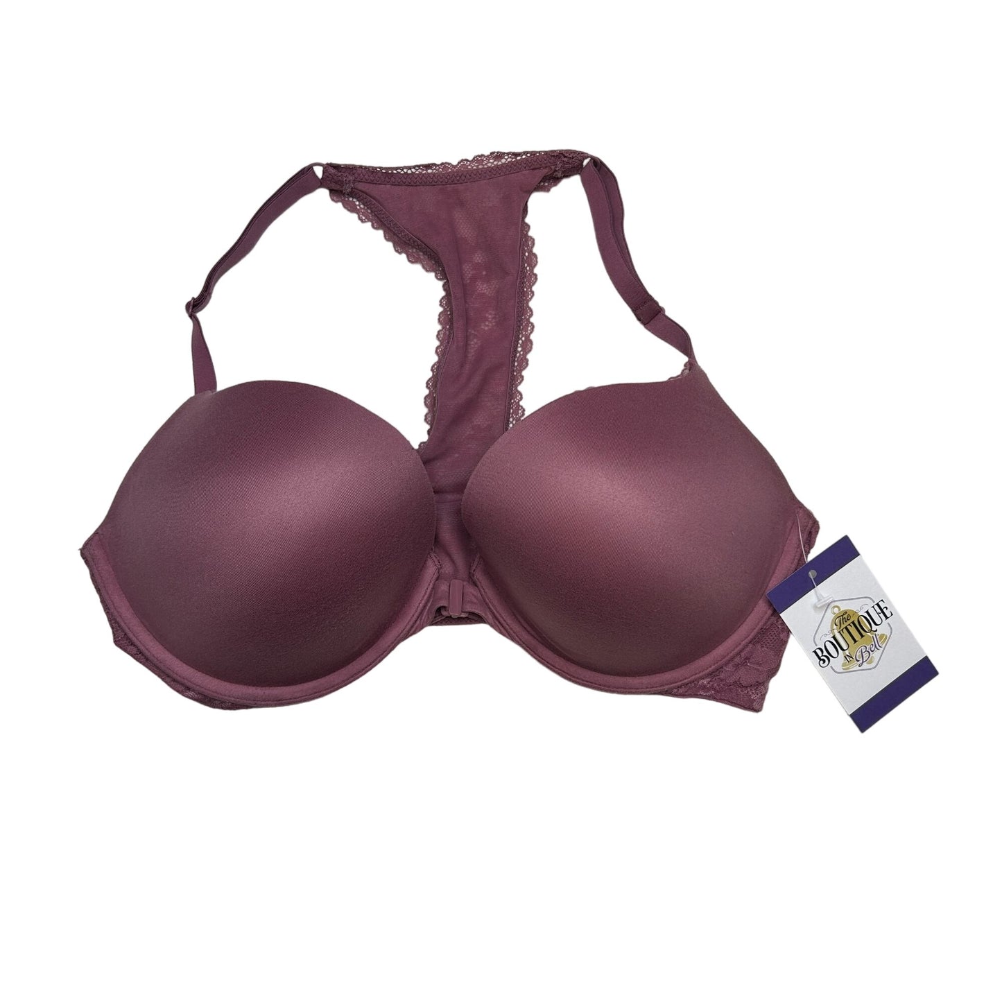 Victoria's Secret 36D Body by Victoria Push Up Bra Purple Lace Front Closure