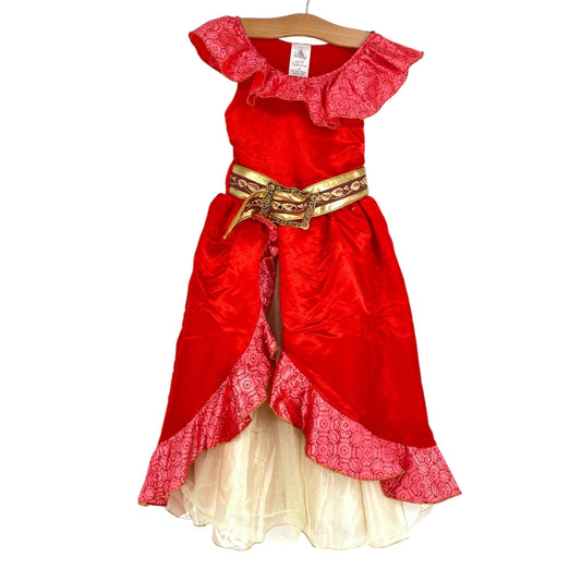 Disney Store Princess Elena of Avalor Costume Dress Gown Child Size 5/6 Costume