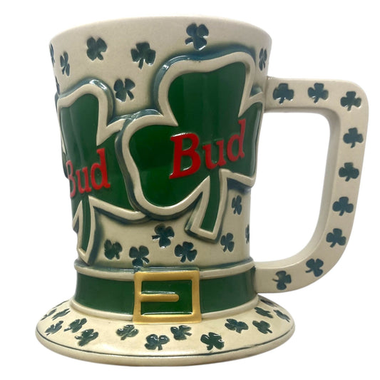 Vintage 1995 Anheuser-Busch St. Patrick's Day Tip O' The Hat Beer Mug Stein