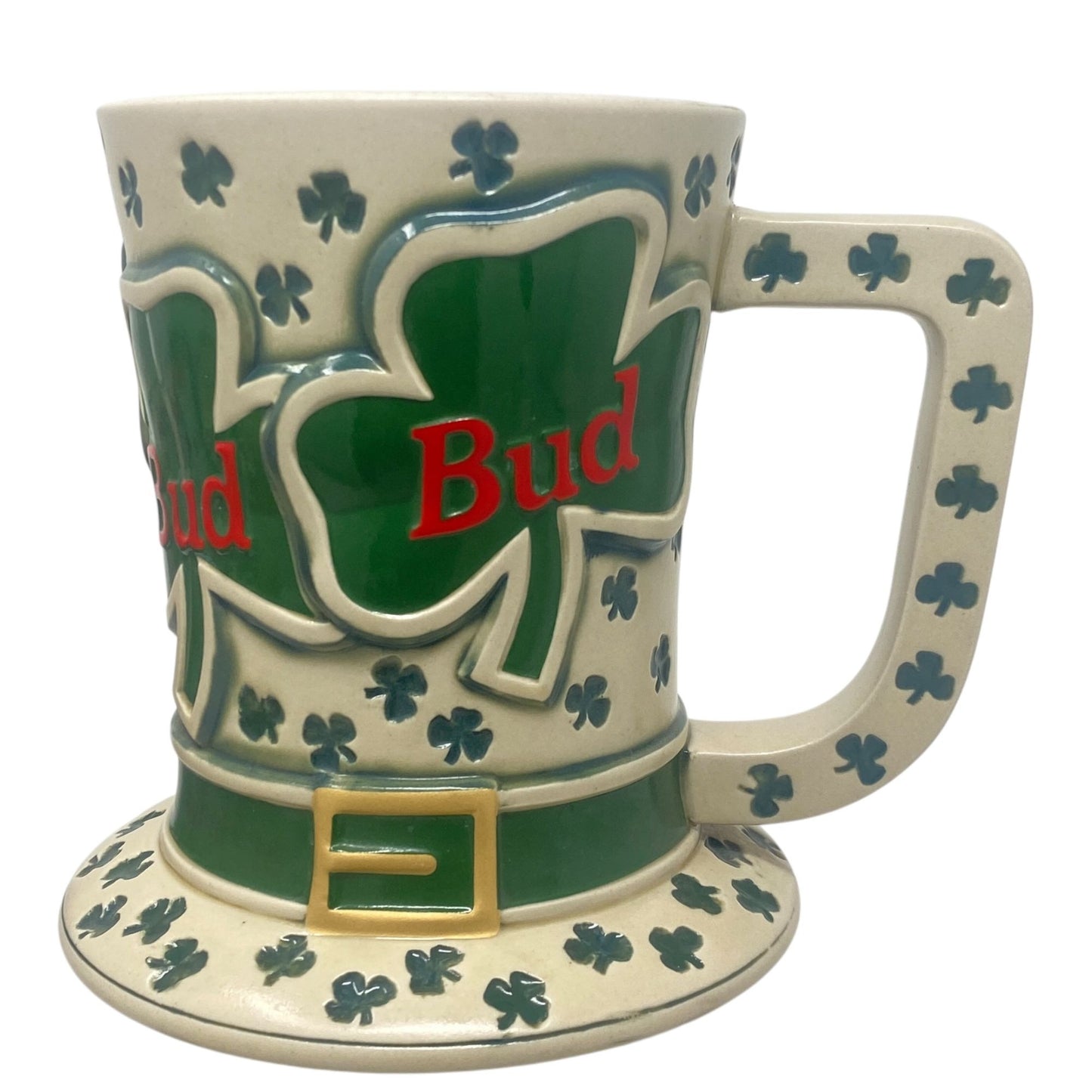 Vintage 1995 Anheuser-Busch St. Patrick's Day Tip O' The Hat Beer Mug Stein