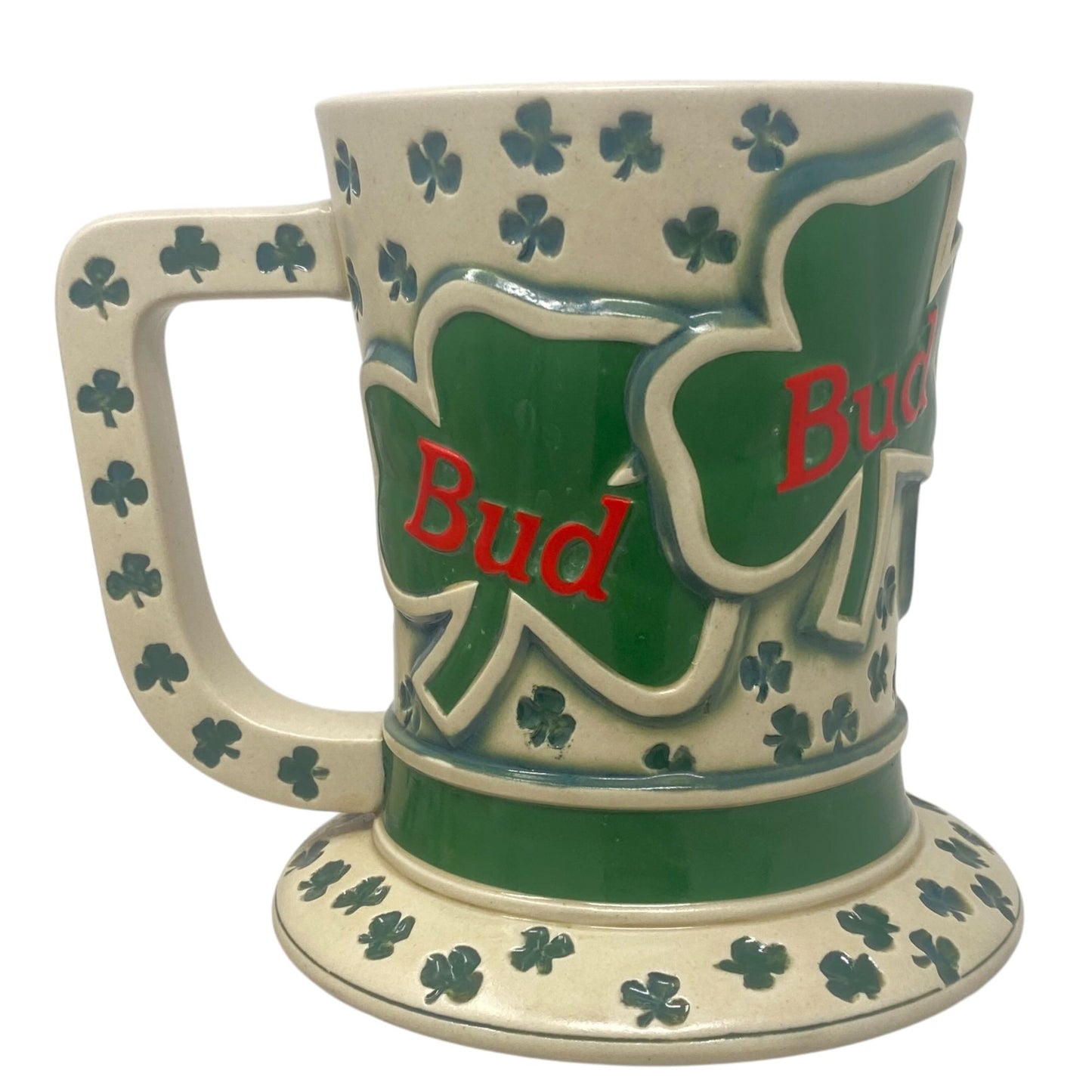 Vintage 1995 Anheuser-Busch St. Patrick's Day Tip O' The Hat Beer Mug Stein
