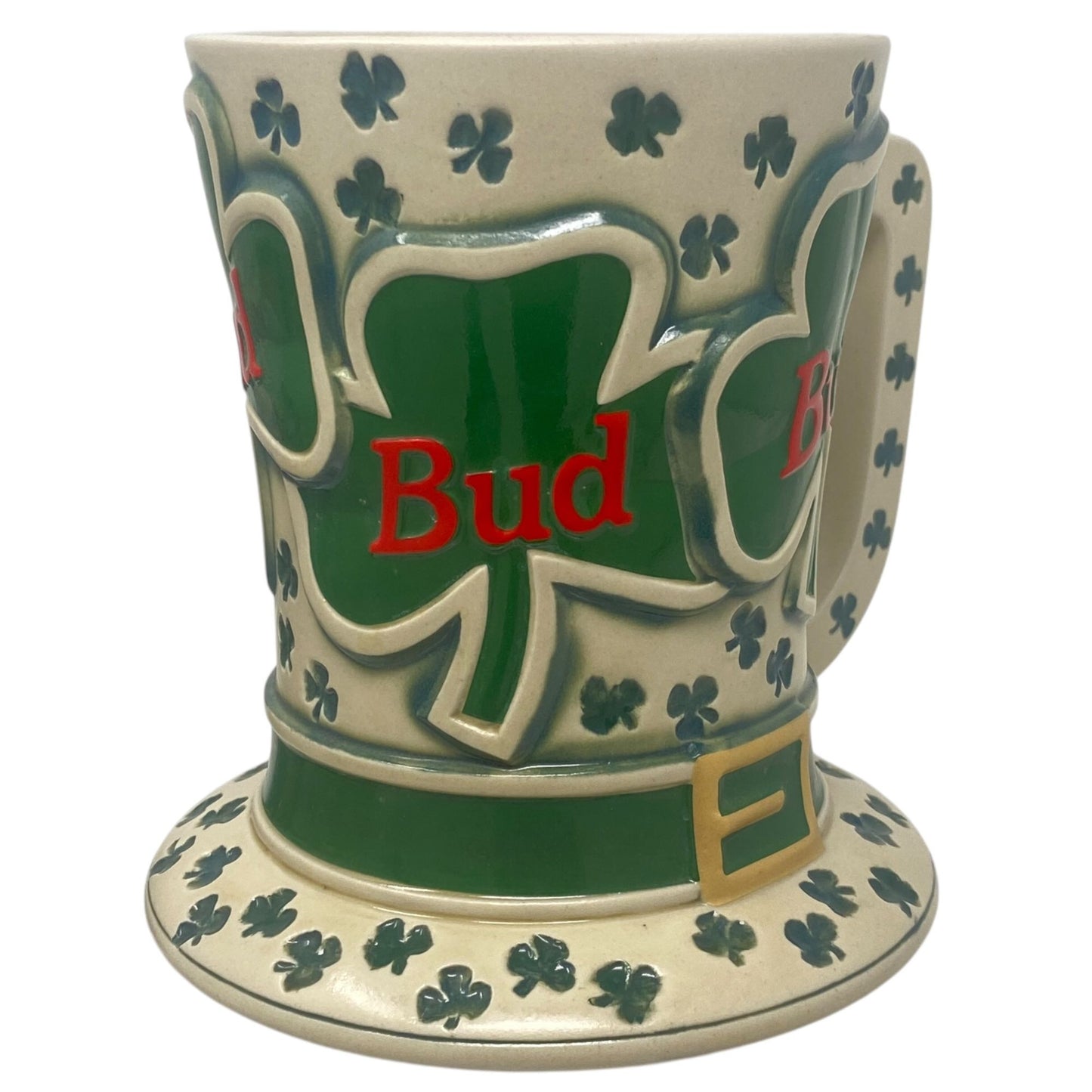 Vintage 1995 Anheuser-Busch St. Patrick's Day Tip O' The Hat Beer Mug Stein
