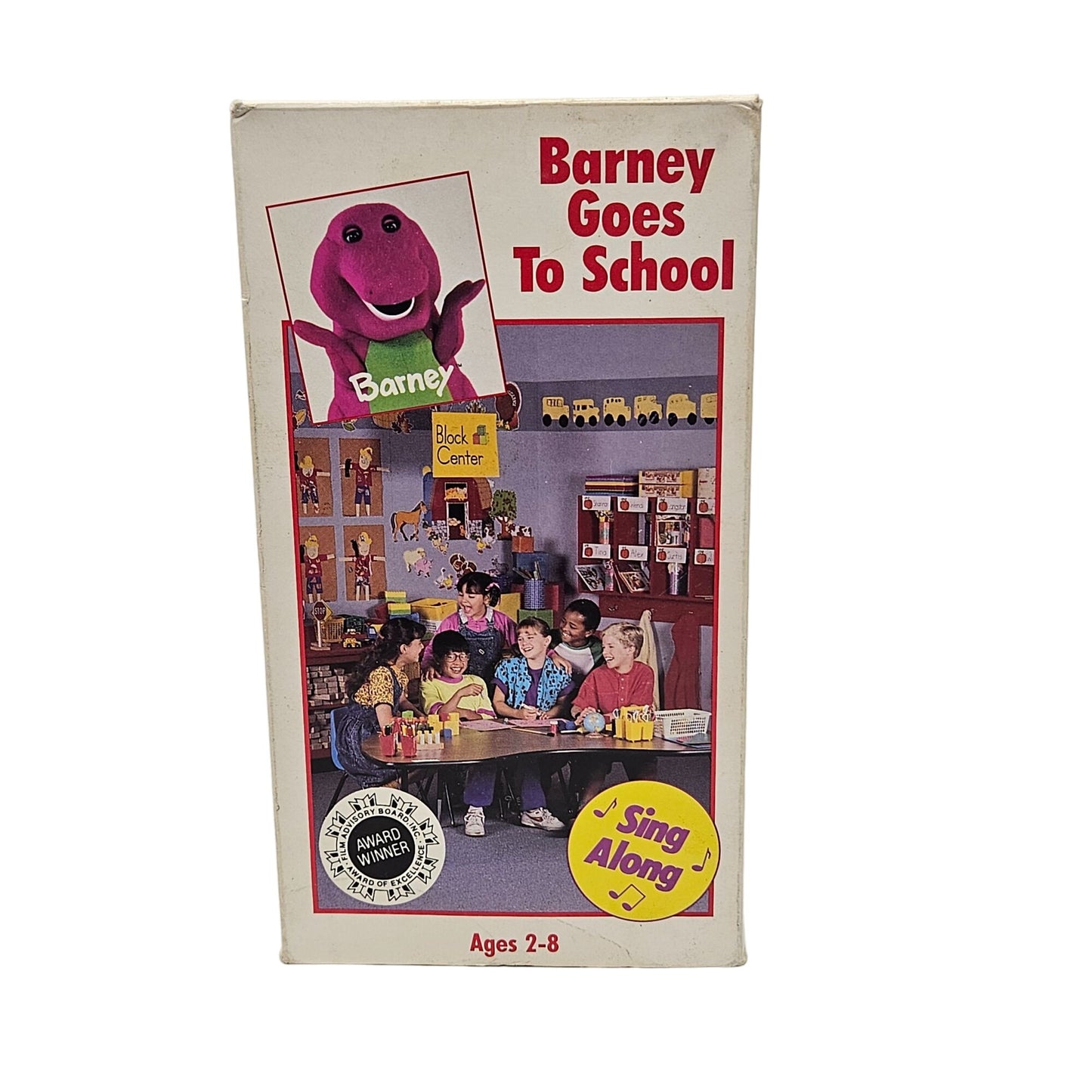 Barney Home Videos VHS Tapes Set of 9 Sing Along Musical Manners Kids TV Show