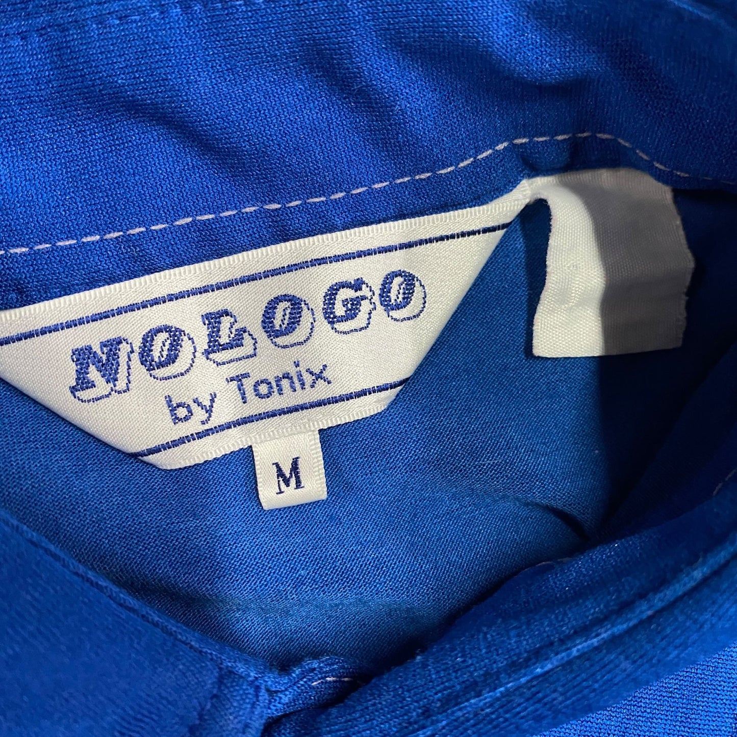 Vintage NOLOGO by Tonix Blue Florida Gators Polo Shirt 80s Albert Logo Mens M