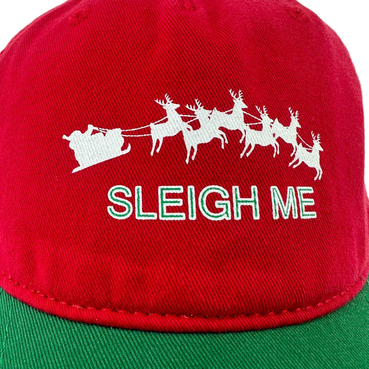 Christmas Hat Naughty Santa NWT Ugly Stuff Supply "Sleigh Me" Novelty Gag Gift