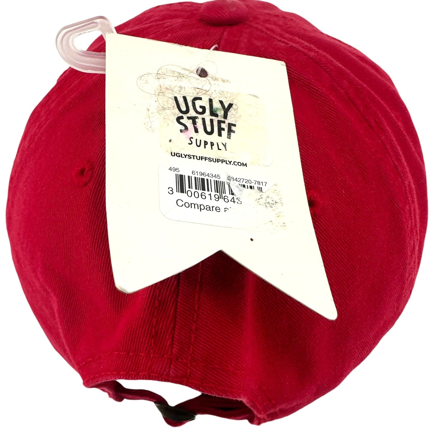 Christmas Hat Naughty Santa NWT Ugly Stuff Supply "Sleigh Me" Novelty Gag Gift