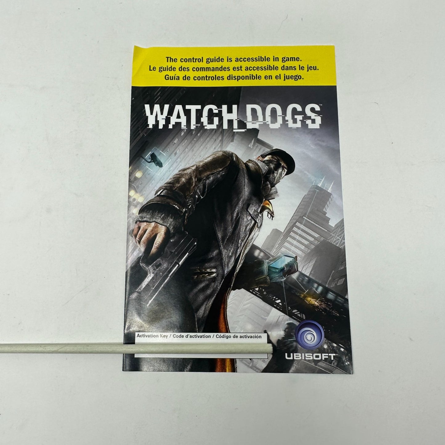 Watch Dogs PC DVD-ROM Computer Ubisoft Video Game in Case w/ Codes and Manual