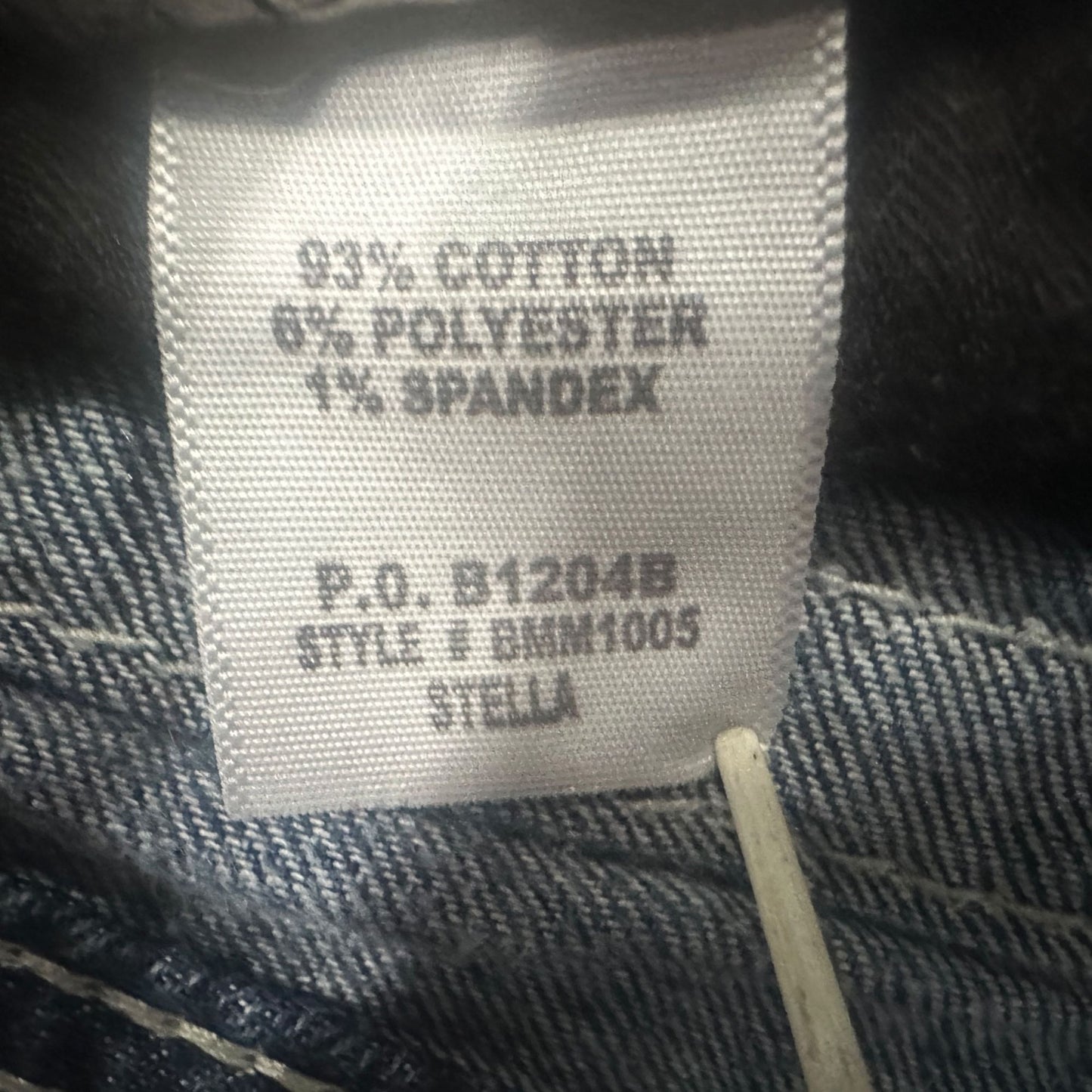 BKE Denim Stella Womens 28  Jean Shorts Distressed Raw Frayed Hem Stretch