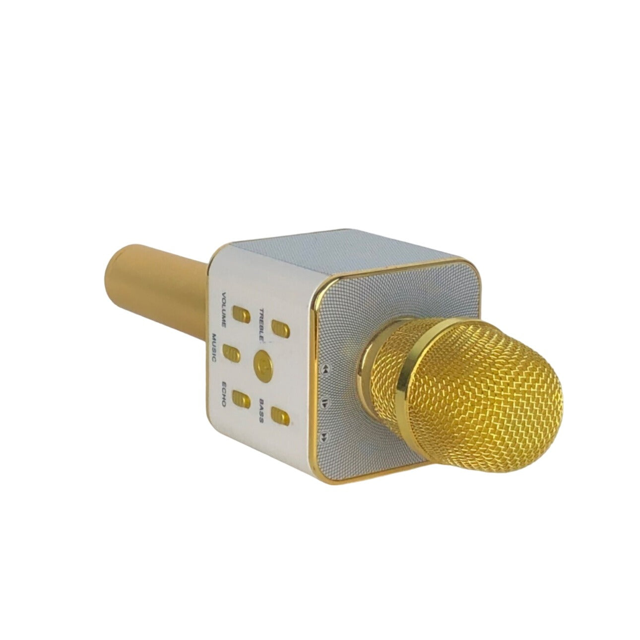 MY KARAOKE PRO Gold Wireless Bluetooth Karaoke Microphone Sing Like Pro at Home