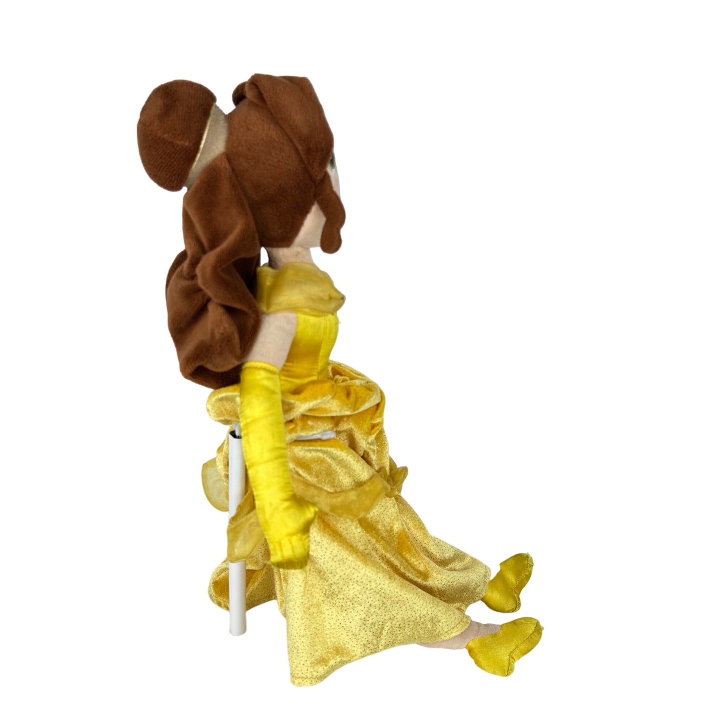 Disney Store 20" Princess Belle Plush Doll Beauty and The Beast Stuffed Toy