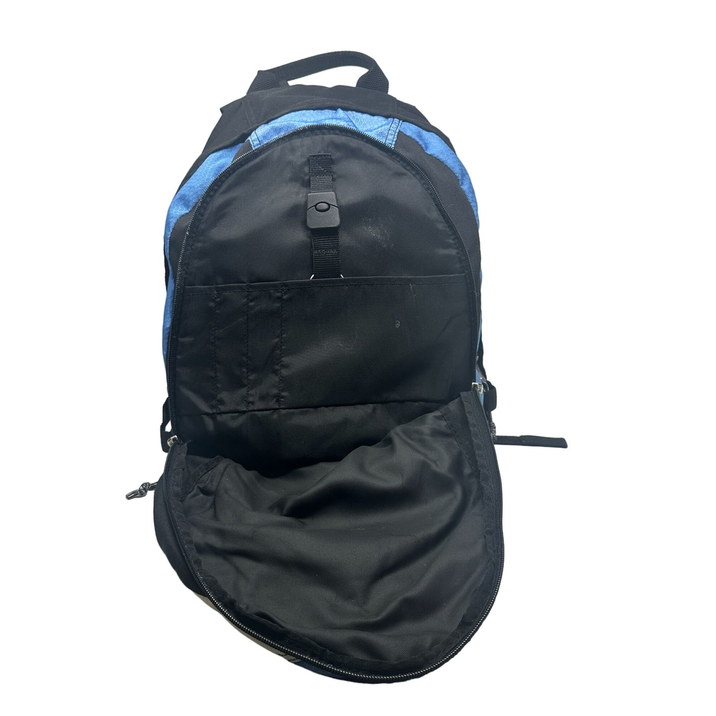 Outdoor Products Backpack Blue Black Multiple Pockets School Hiking Camping