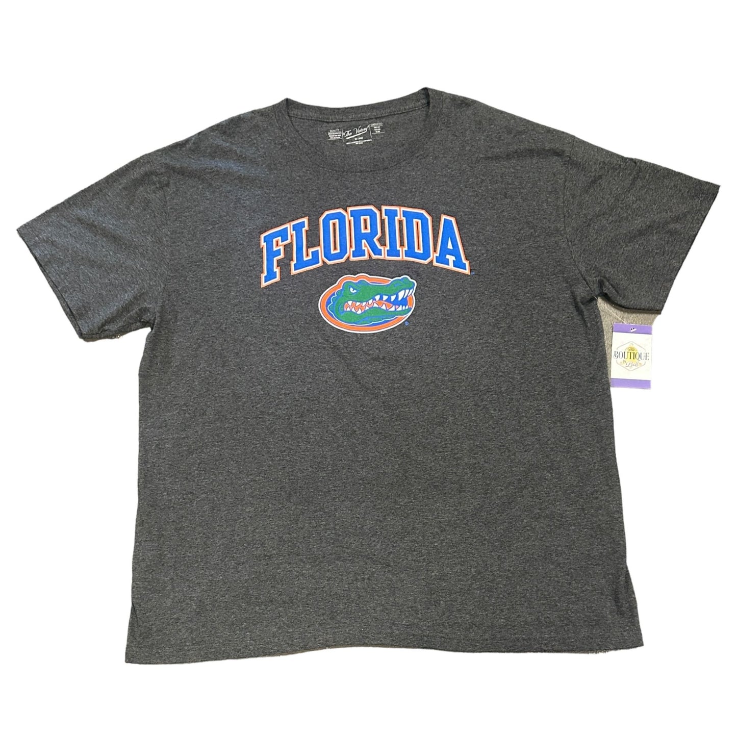 The Victory Mens XXL Gray Tshirt UF Florida Gators Logo Collegiate NCAA Football