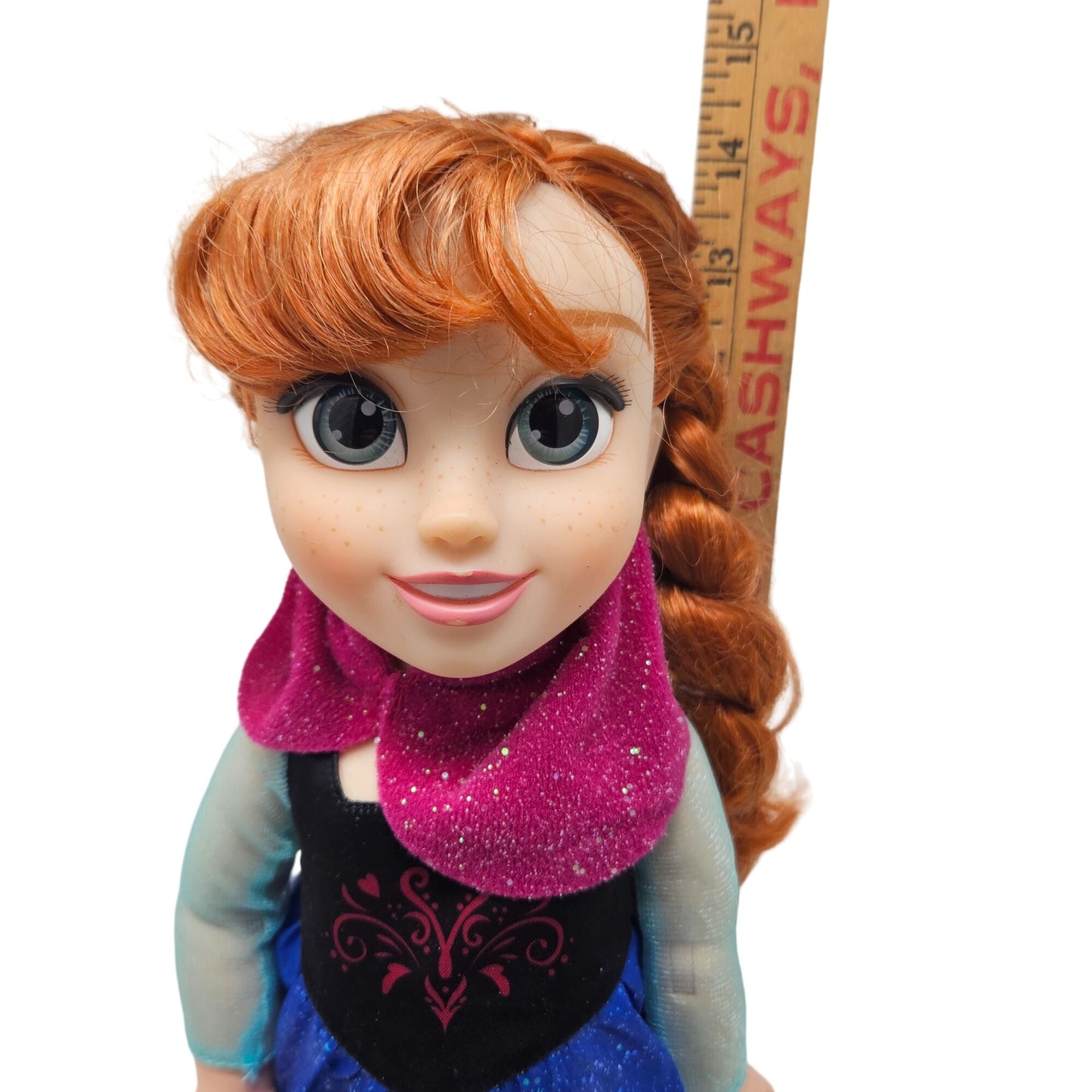 Disney's Frozen 15" Princess Anna Fashion Doll Kids Toy Jakks Pacific