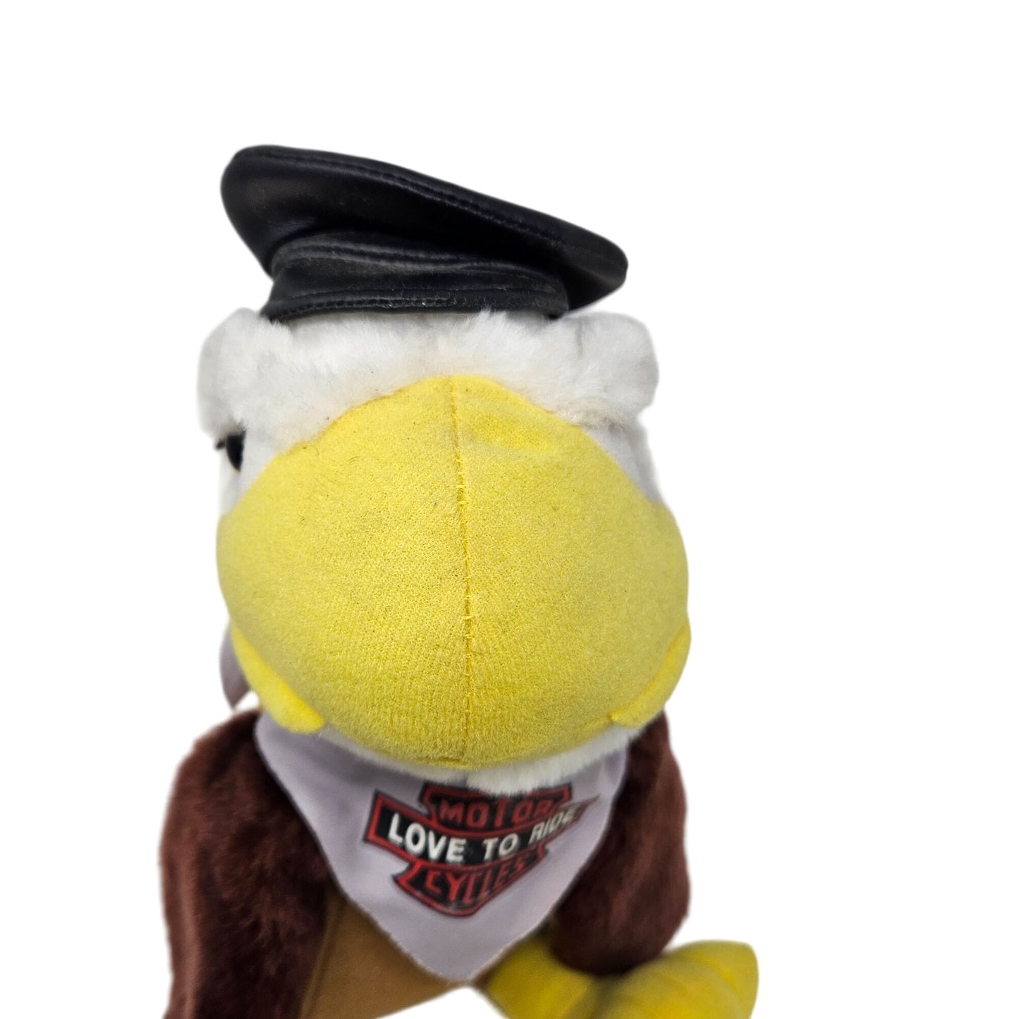 Harley Davidson Motorcycles Bald Eagle Plush Toy Stuffed Animal Biker 13" Tall