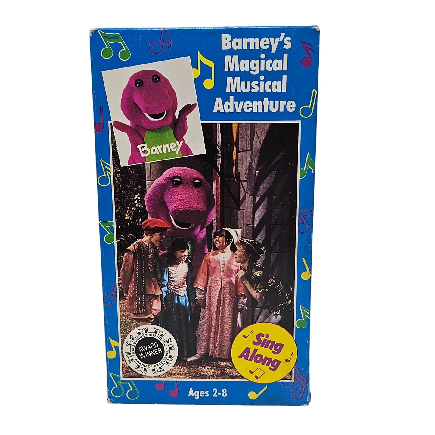 Barney Home Videos VHS Tapes Set of 9 Sing Along Musical Manners Kids TV Show