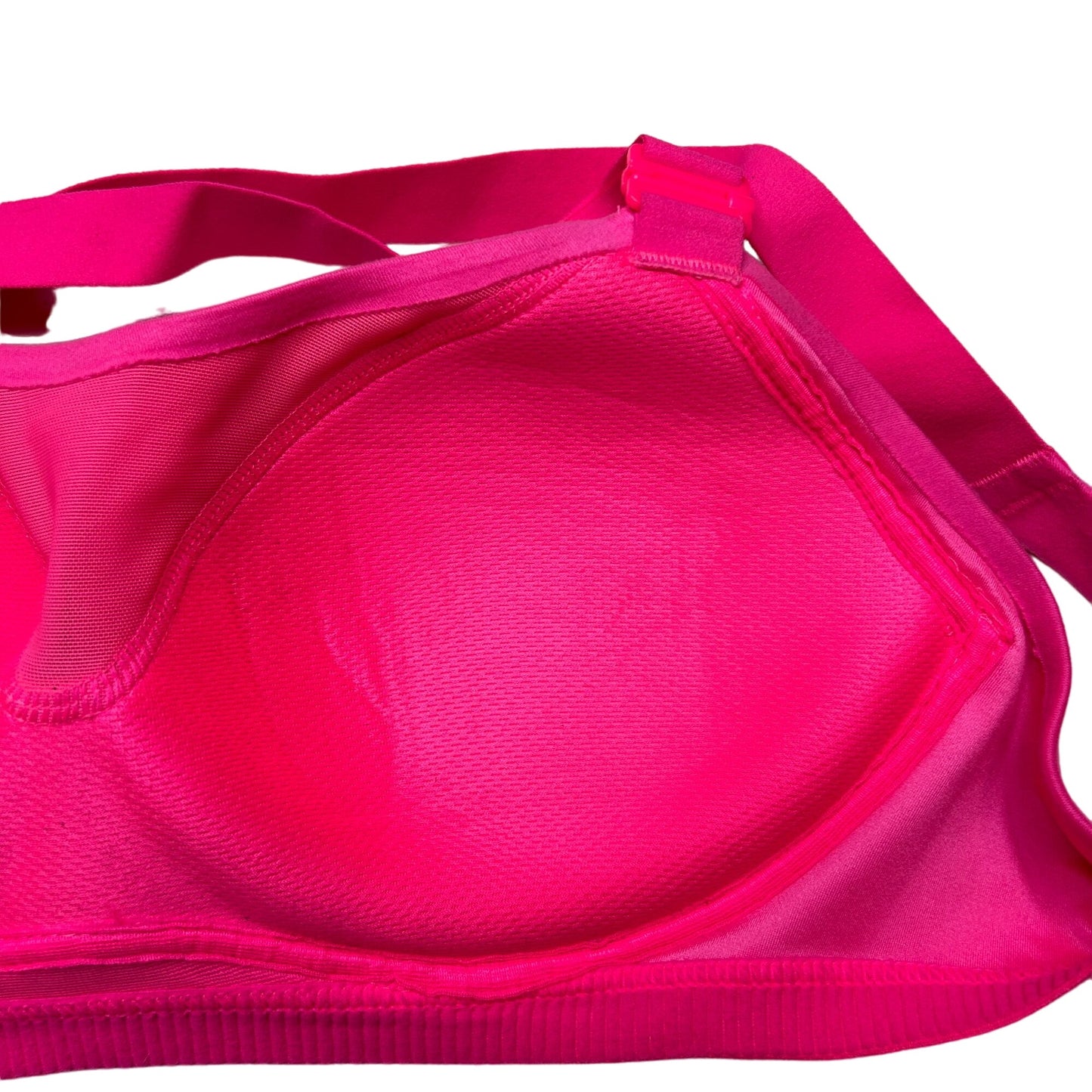 Victoria's Secret Sport 32B The Ultimate Sports Bra Hot Pink Built In Cups VSX