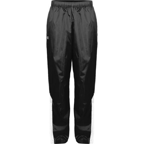 Champion Womens S Black Quest Warm Up Pants Elastic Waist Water Resistant 3511BU