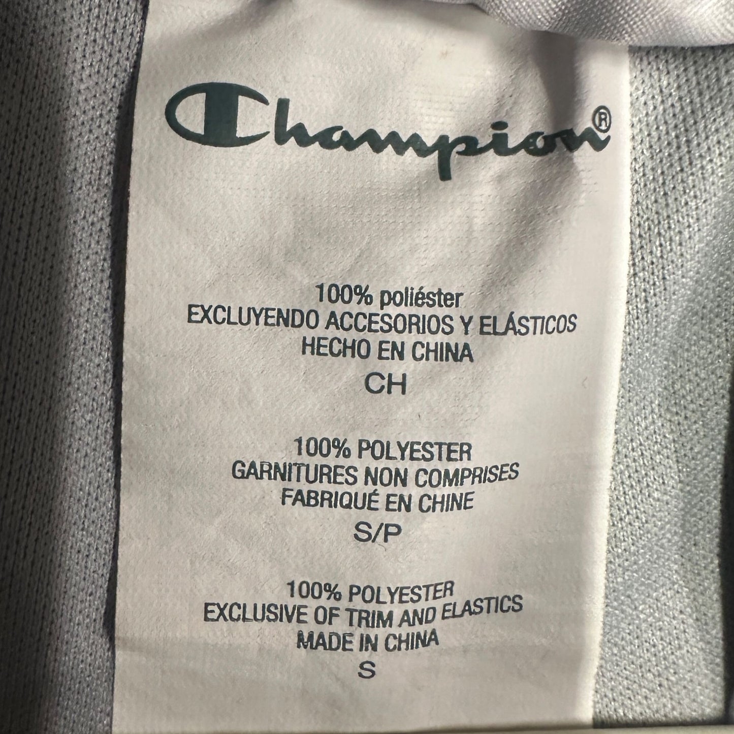 Champion Womens S Black Quest Warm Up Pants Elastic Waist Water Resistant 3511BU