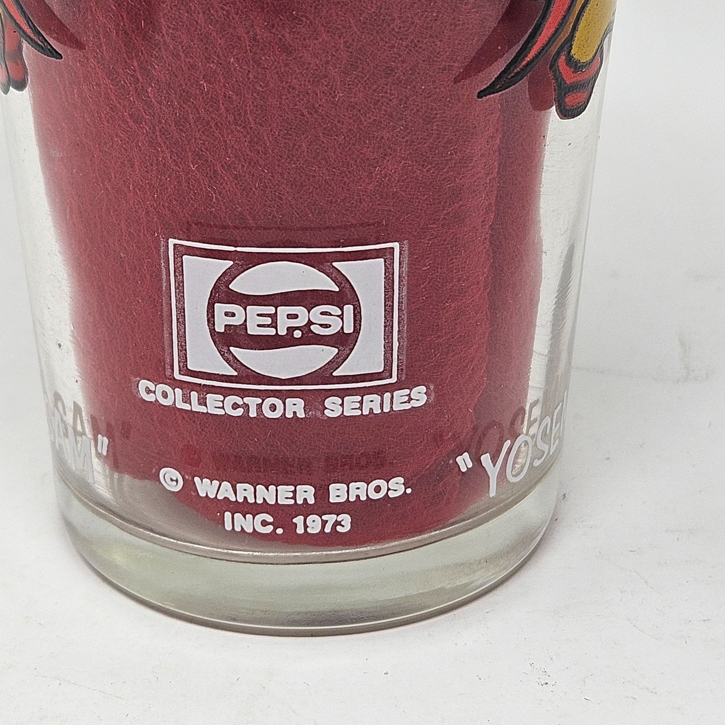 Vintage 1973 Looney Tunes Pepsi Drinking Glasses Warner Brothers Set of 14 Rare