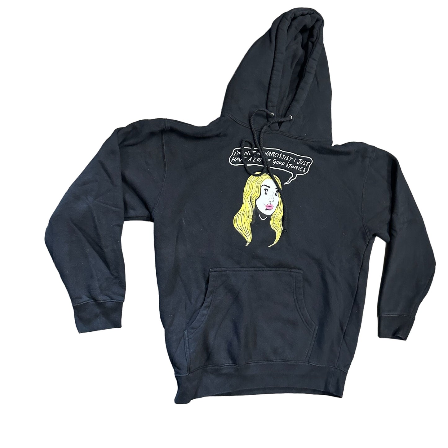 Tana M "I'm Not a Narcissist I Just Have A Lot Of Good Stories" Black Hoodie