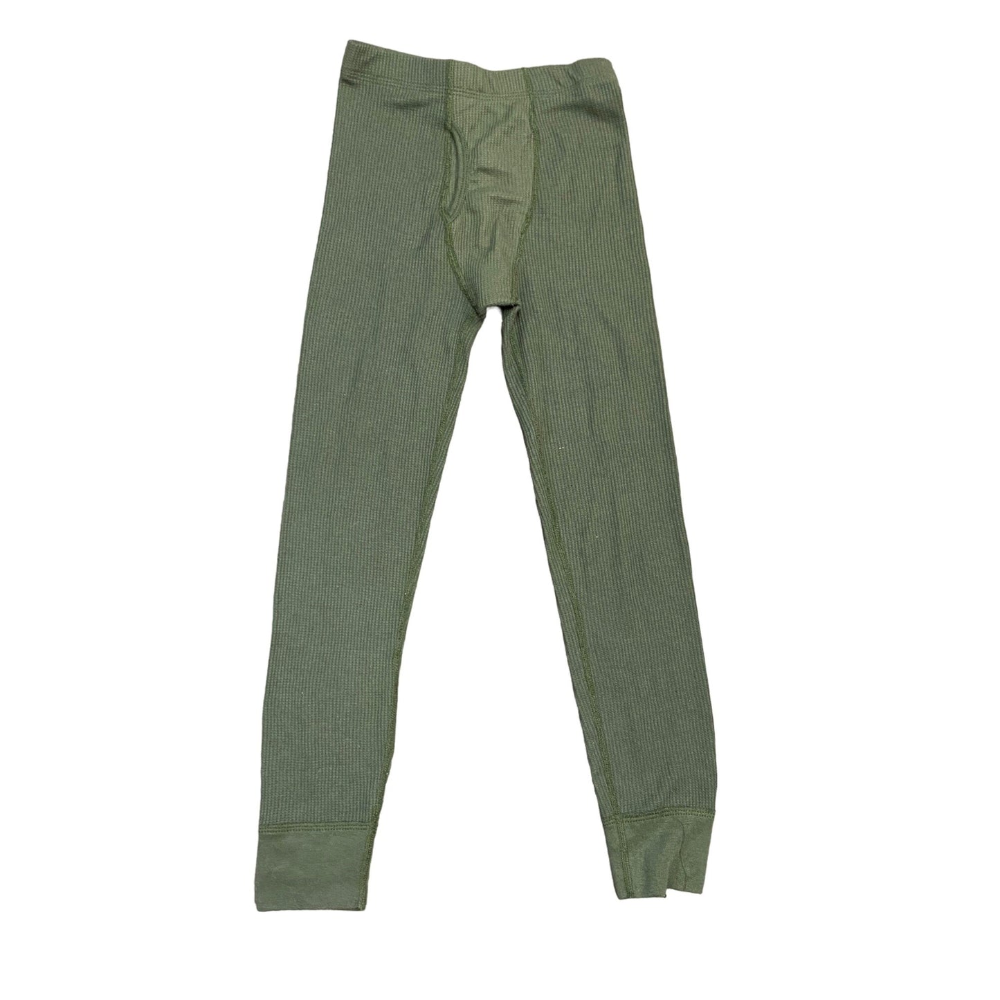 Fruit of the Loom M (8) Youth Camo Green Thermal Shirt Pant Set Pajamas