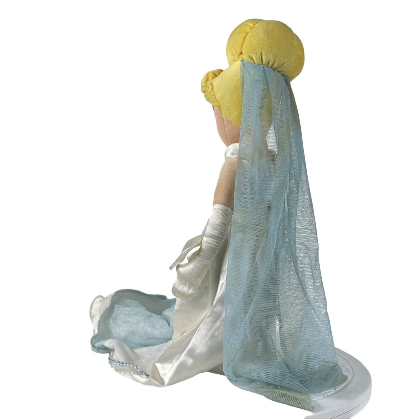 Disney Store 22" Cinderella Bride Plush Doll Princess Girls Stuffed Toy Wedding