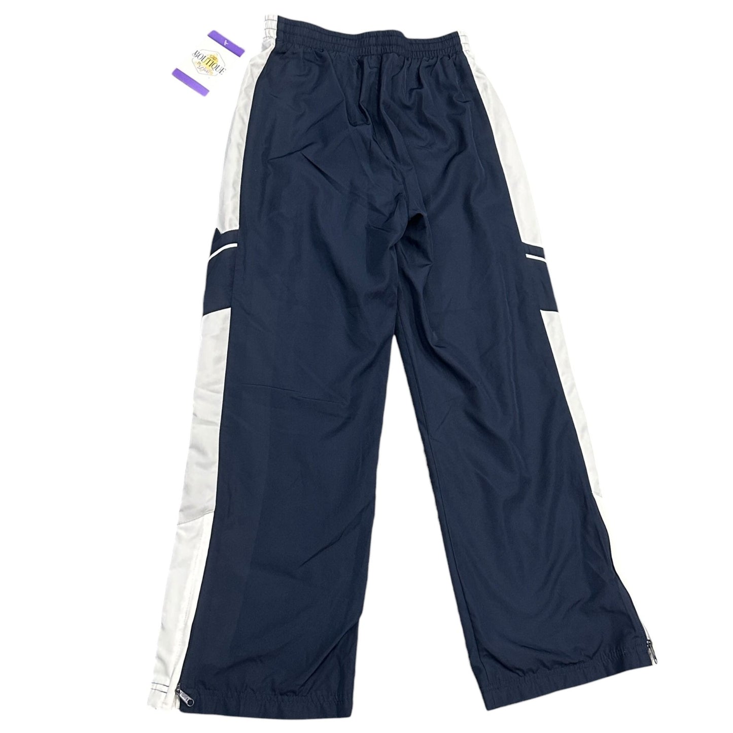 Nike Boys M Athletic Training Pants Swoosh Elasic Drawstring Waist 381520-451