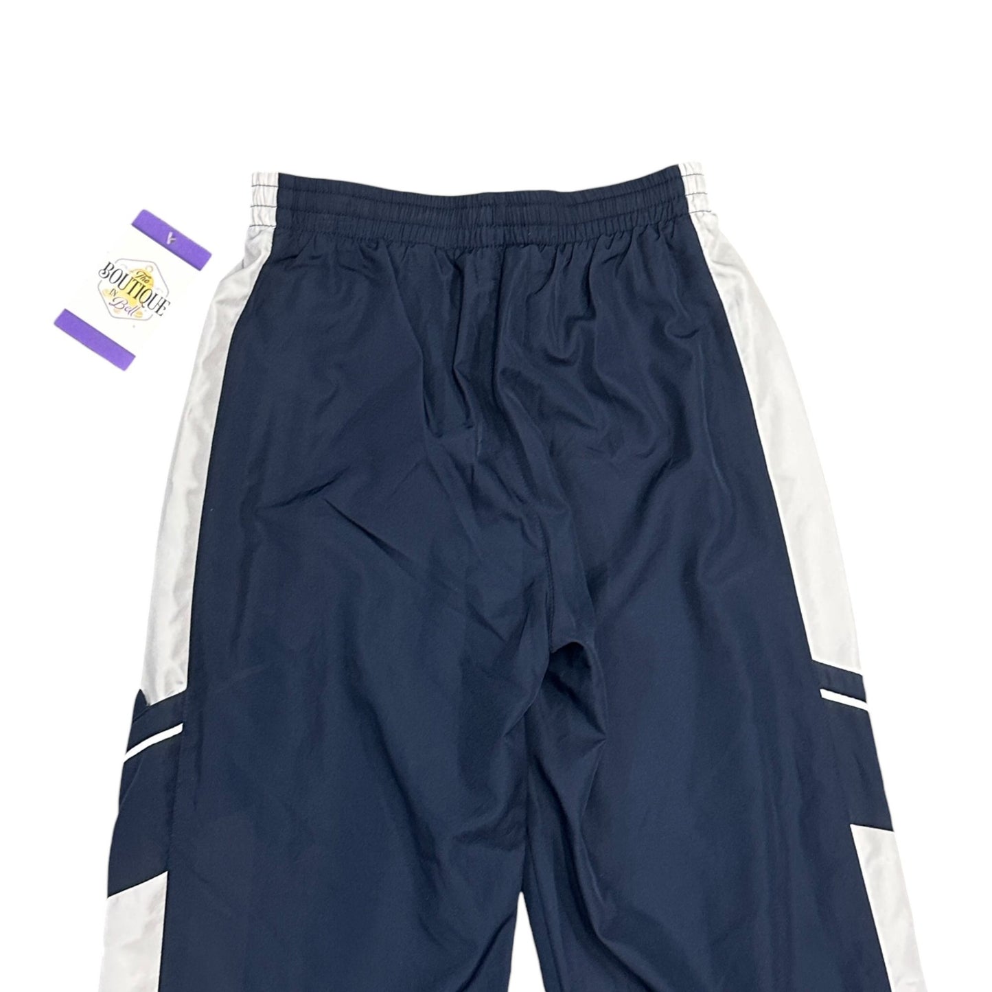 Nike Boys M Athletic Training Pants Swoosh Elasic Drawstring Waist 381520-451