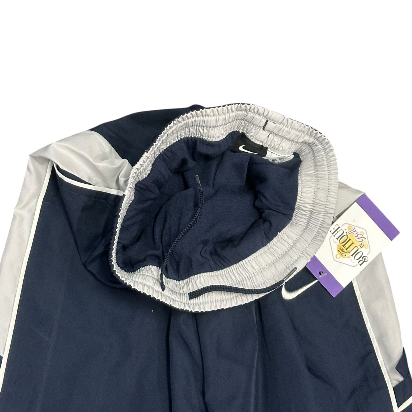 Nike Boys M Athletic Training Pants Swoosh Elasic Drawstring Waist 381520-451