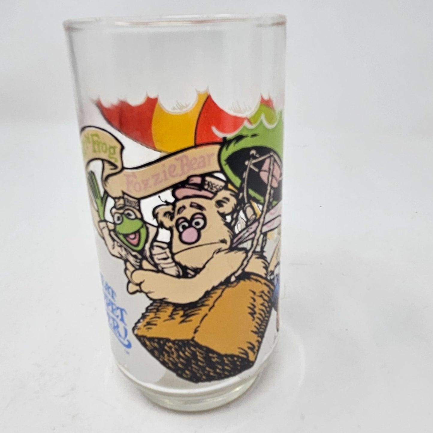 Vintage 1981 McDonalds THE GREAT MUPPET CAPER Drinking Glasses Miss Piggy Kermit