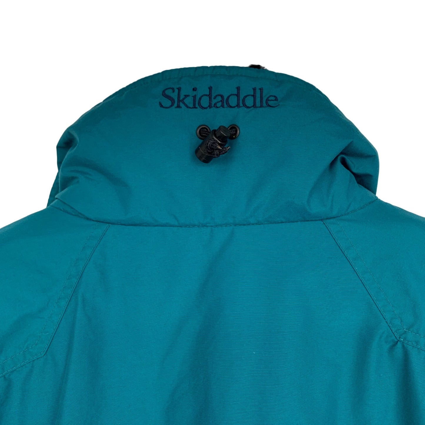 Vintage Columbia XL 2 In 1 Jacket Teal Purple Fleece Lined Zipper Pockets Full Zip