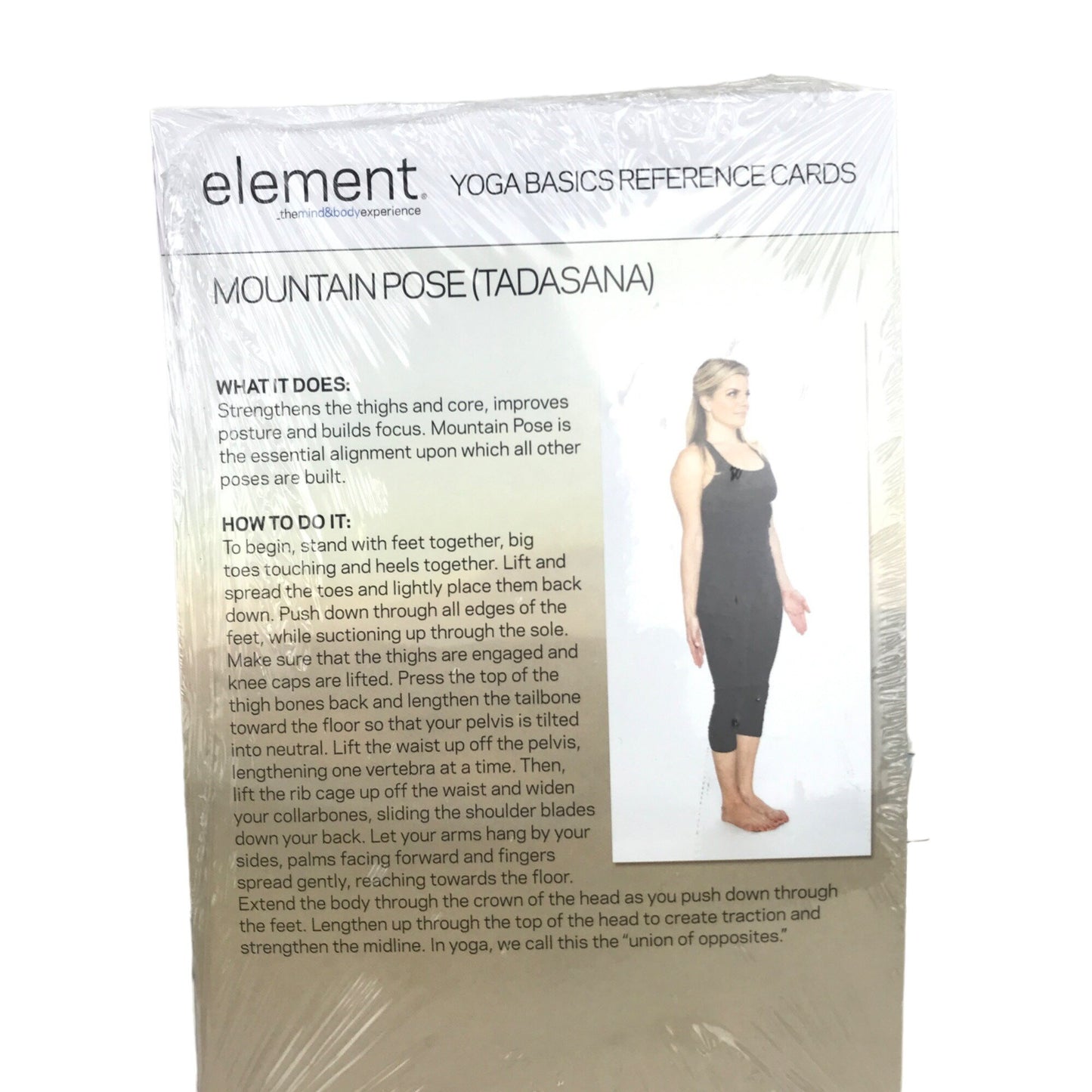 Element Yoga Complete Kit DVD Beginner Basics Meditation Relaxing Stretching