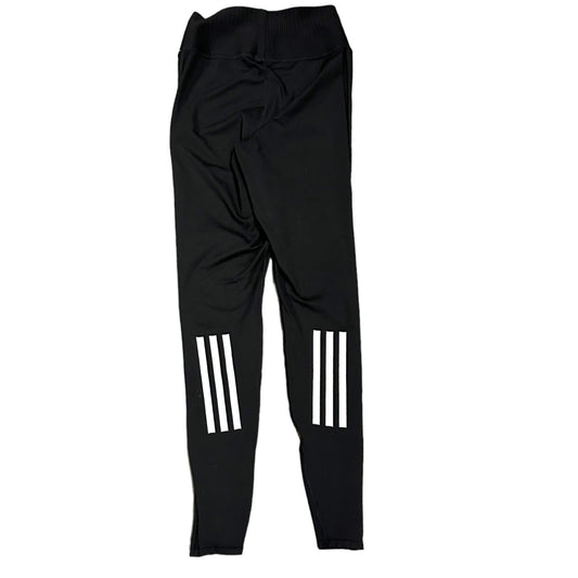 Adidas PrimeKnit Fine Tights Womens S Black 3 Stripes Logo Full Length GD9404