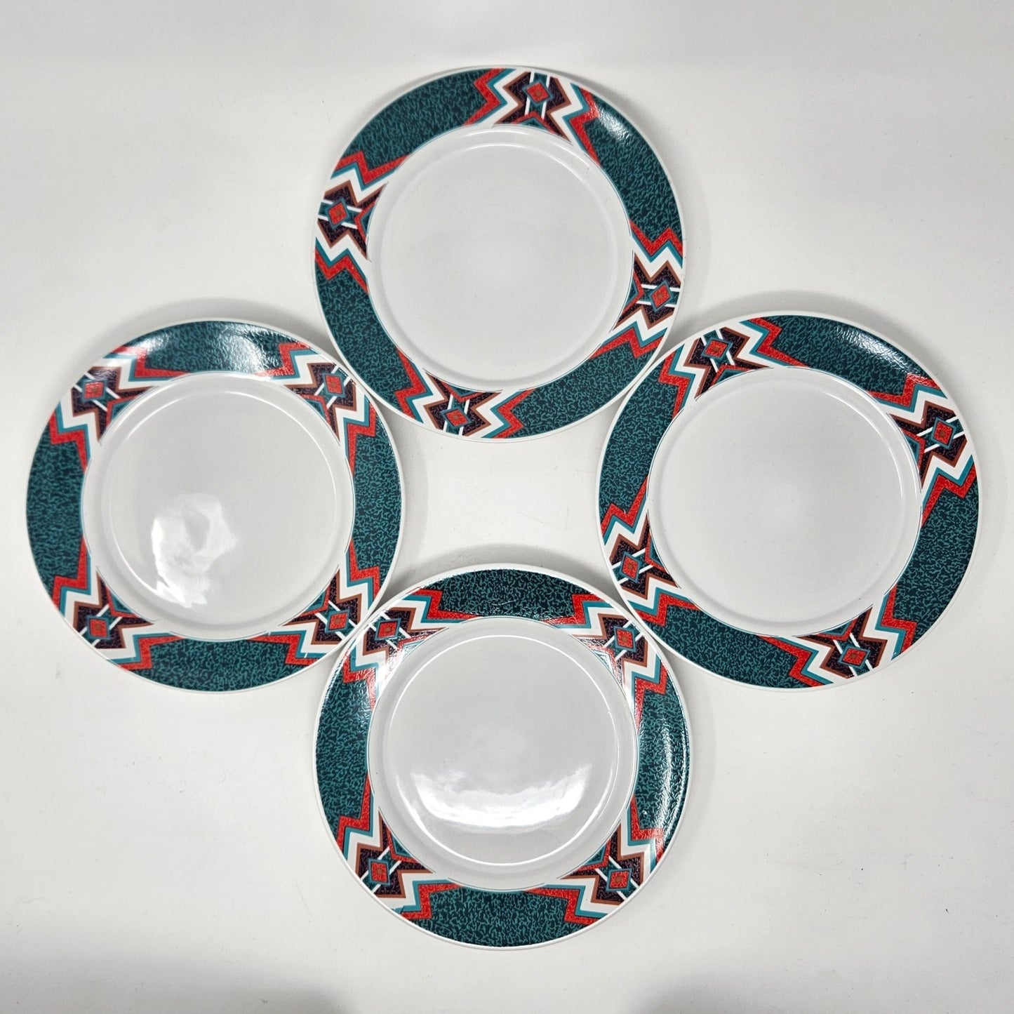 Gibson Design Mojave Set of 4 Salad Bread or Sauce Plate Diameter 7 7/8"