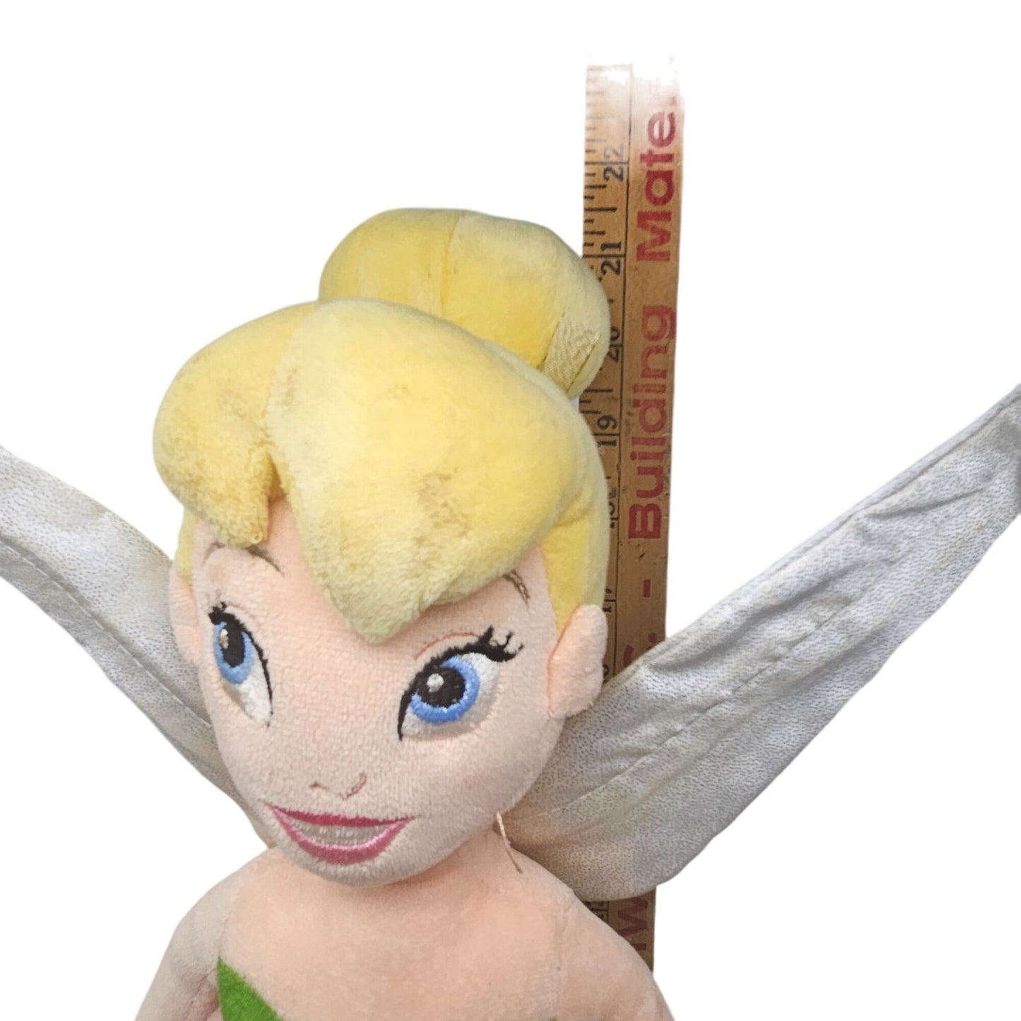 Disney Store 22" Stuffed Plush Tinkerbell Doll Girls Toy Peter Pan Fairy