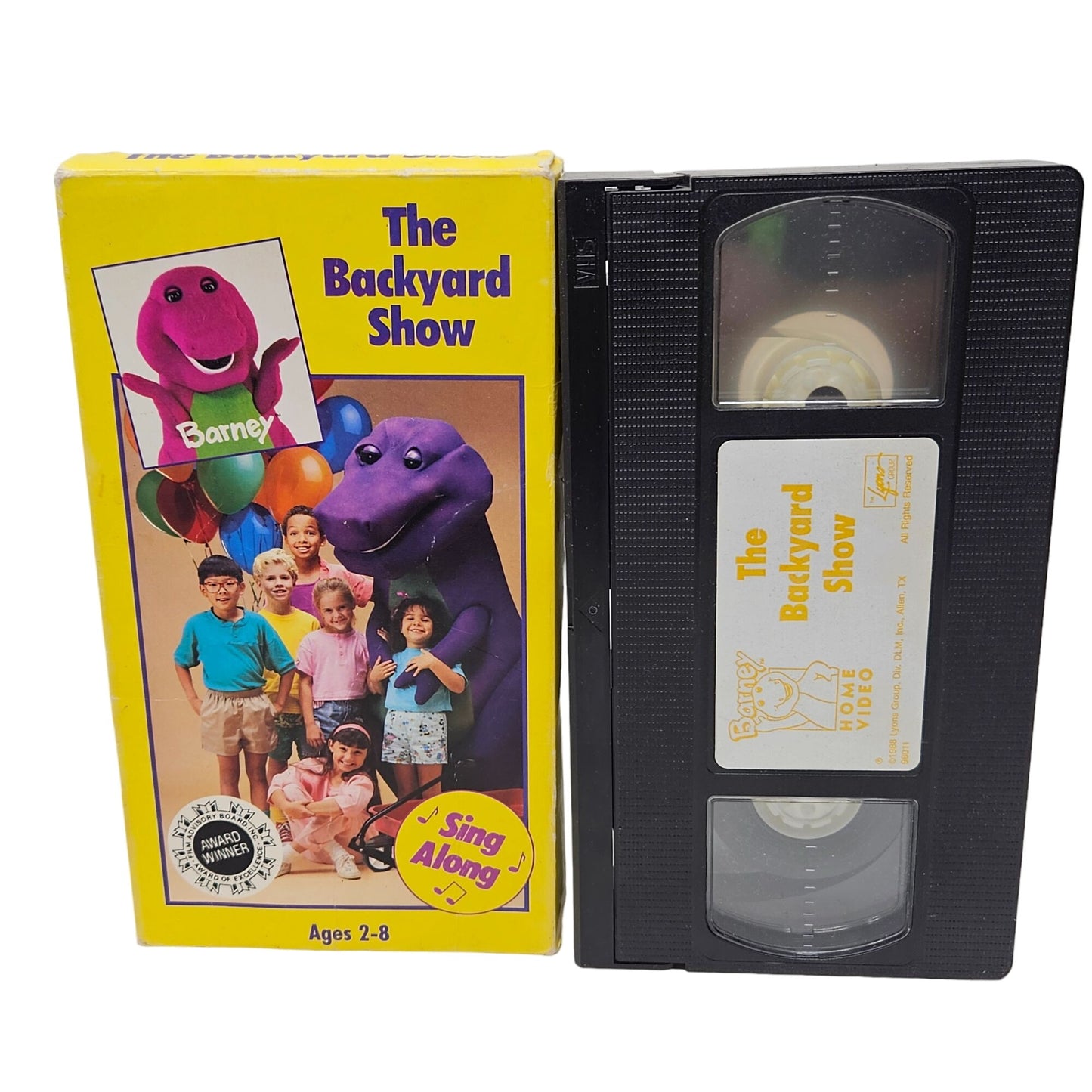 Barney Home Videos VHS Tapes Set of 9 Sing Along Musical Manners Kids TV Show