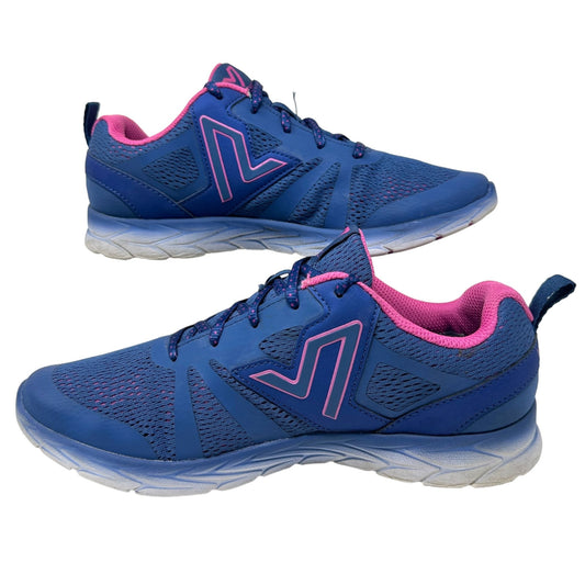 VIONIC 335 Miles Sneakers Athletic Walking Shoes 9 Blue Comfort Arch Support