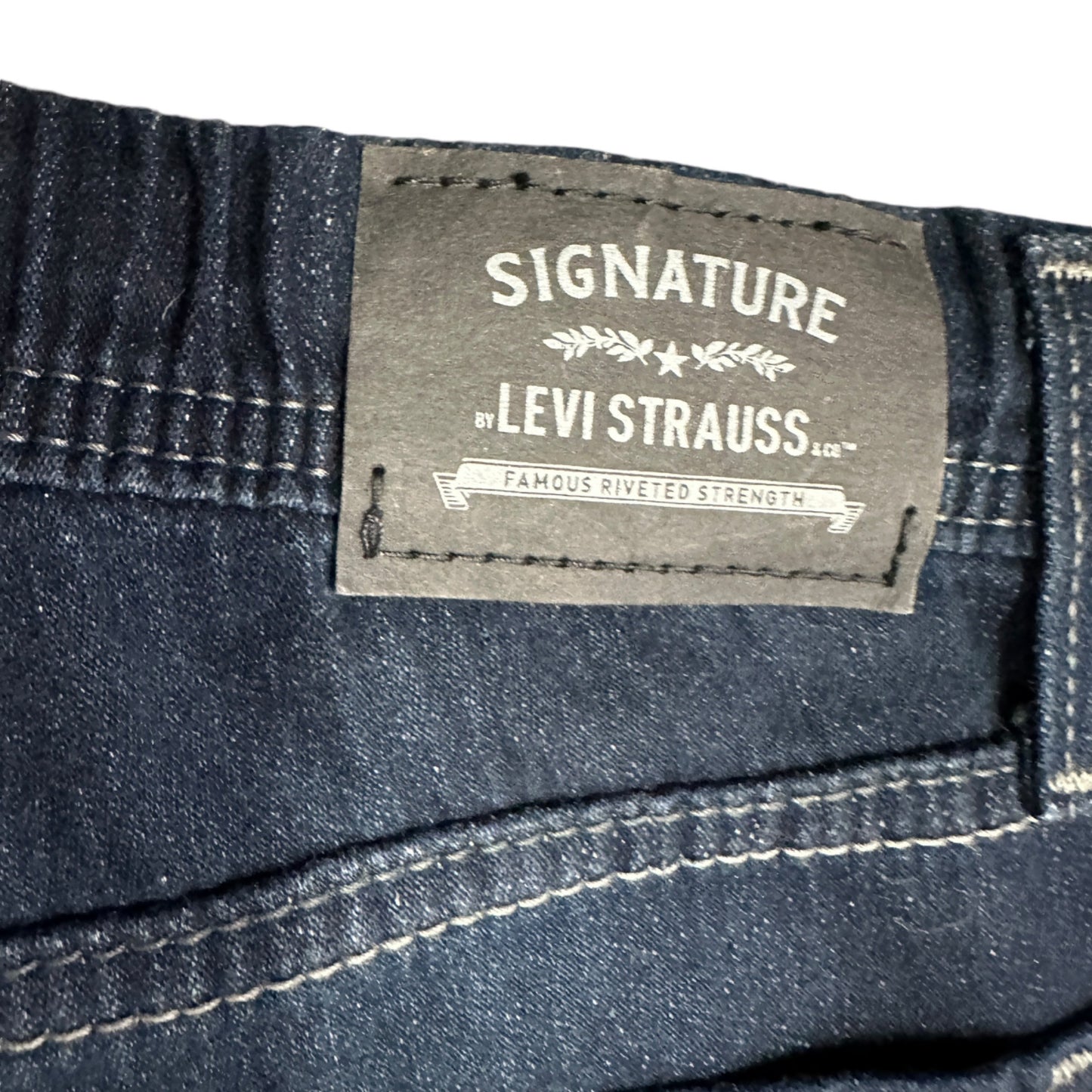 Levi Strauss Boys 14 Reg S67 Athletic Relaxed Fit Slim Leg Stretch Denim Jeans