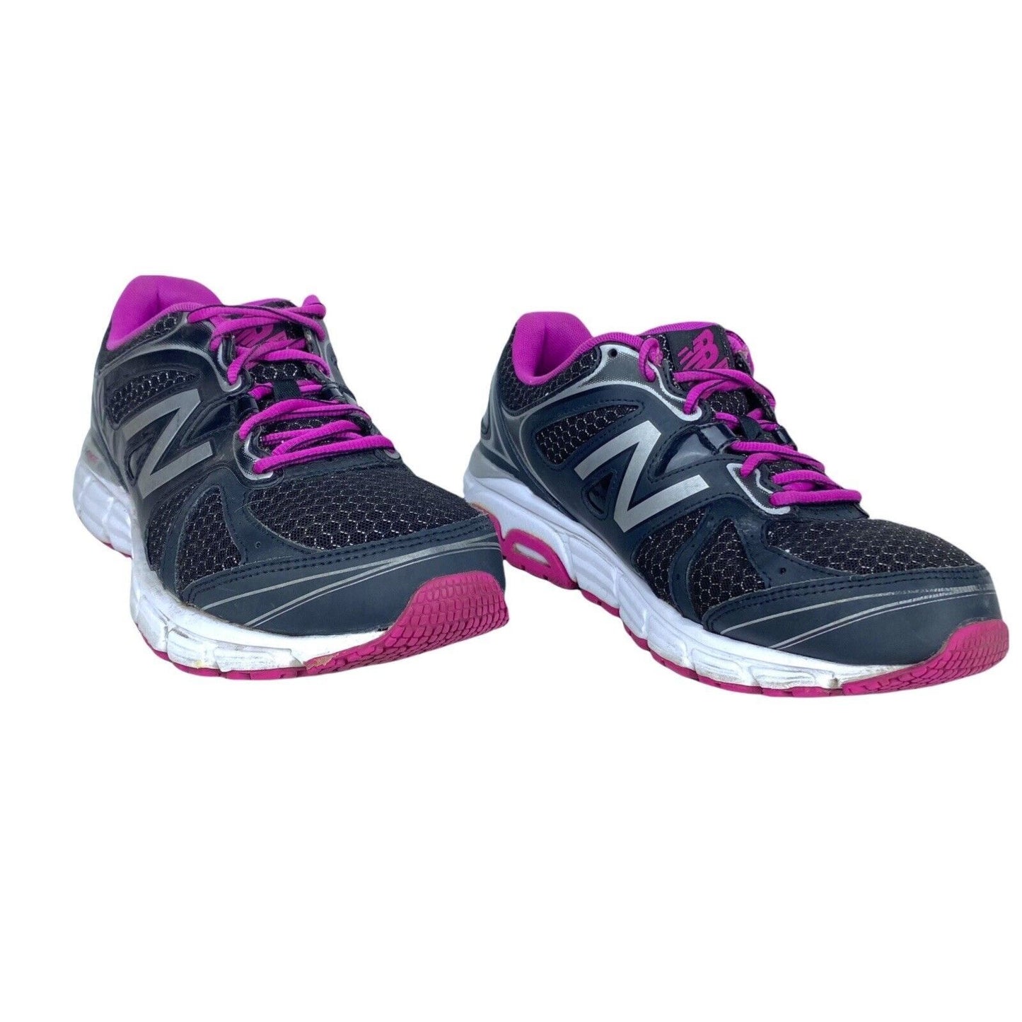 New Balance Womens Black Purple Running Shoes Size 11 W560RB6