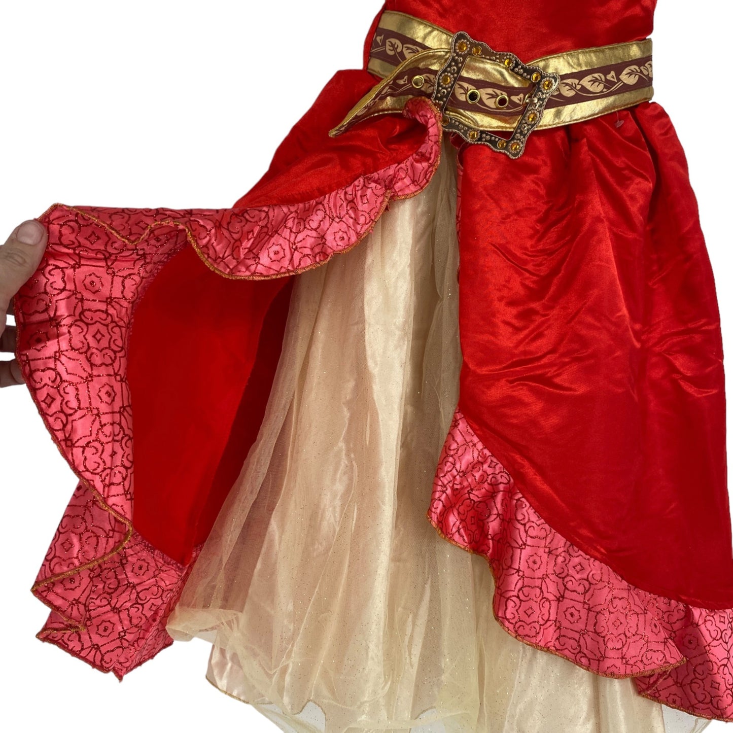 Disney Store Princess Elena of Avalor Costume Dress Gown Child Size 5/6 Costume