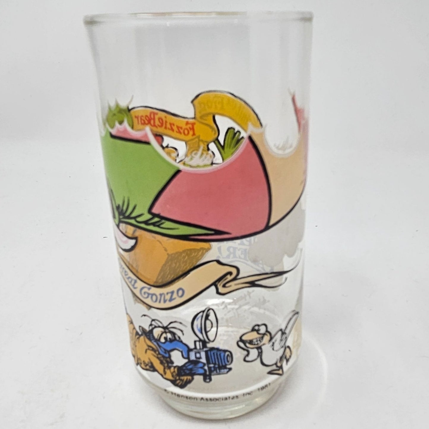 Vintage 1981 McDonalds THE GREAT MUPPET CAPER Drinking Glasses Miss Piggy Kermit