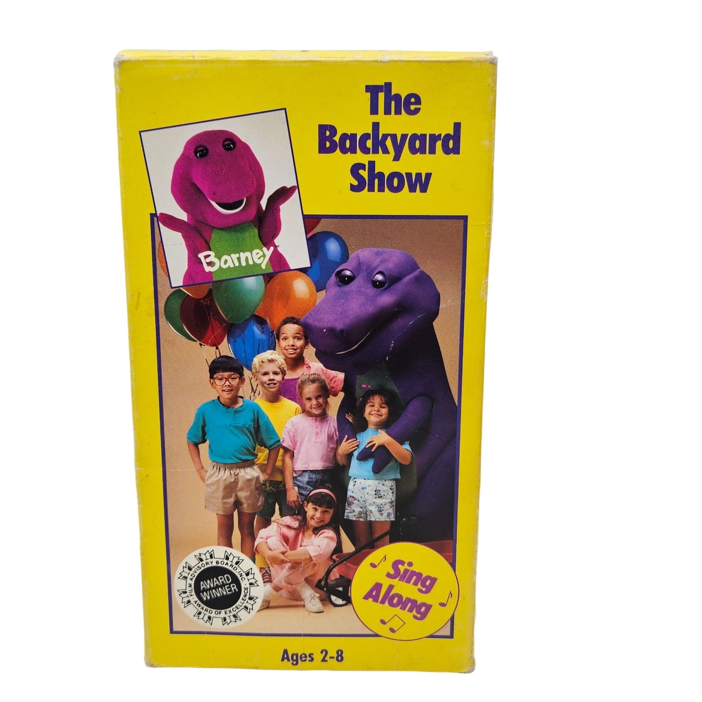 Barney Home Videos VHS Tapes Set of 9 Sing Along Musical Manners Kids TV Show