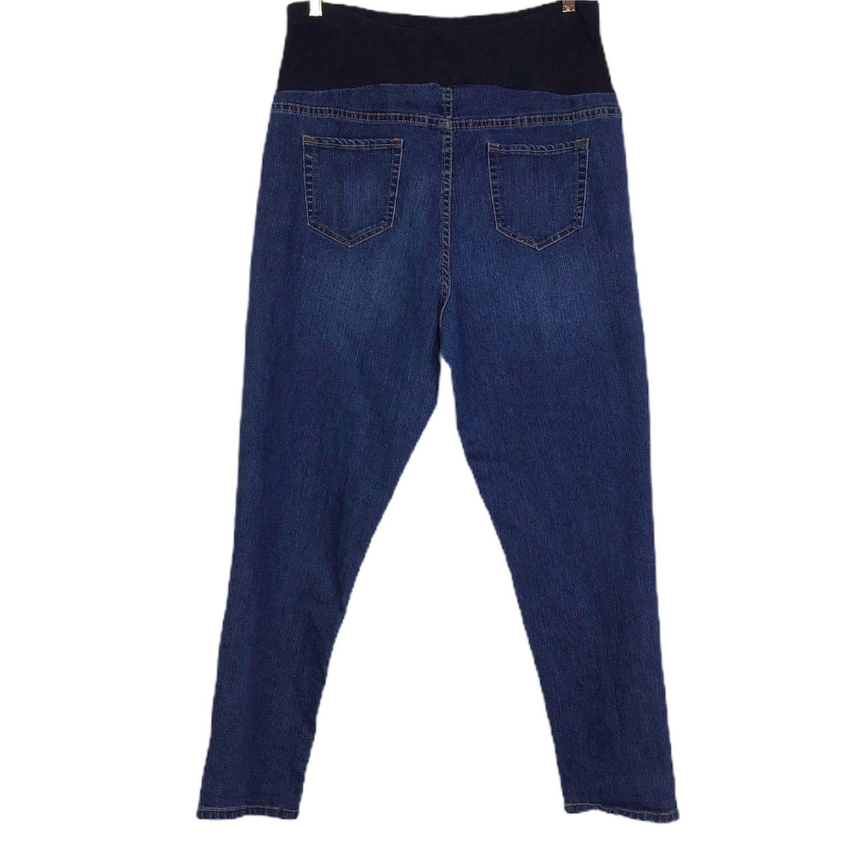 Planet Motherhood Maternity XL Skinny Jeans Belly Band Support Panel Stretch