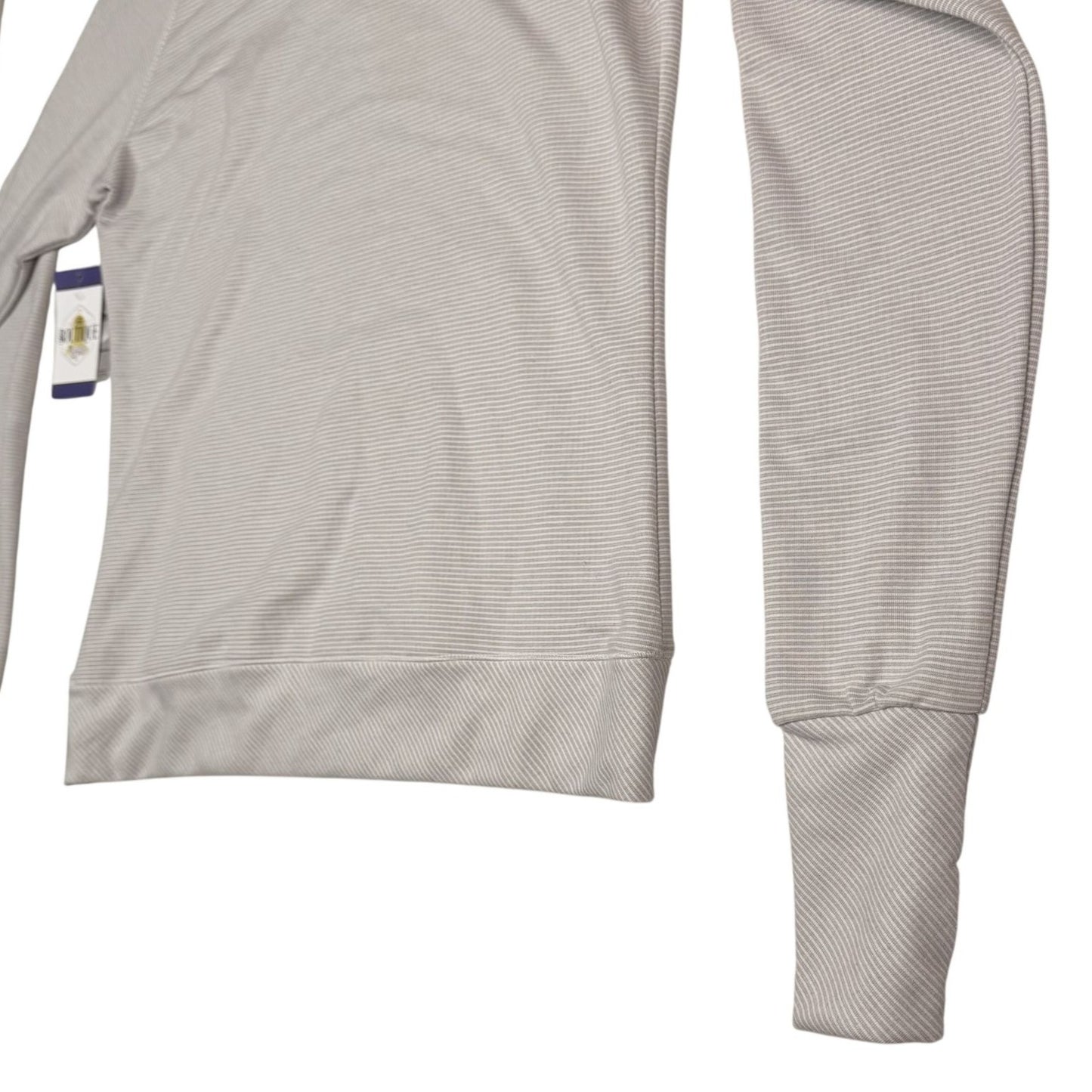 NWT Florida Gators Womens M Lightweight Hoodie Stadium Athletics Gray Striped