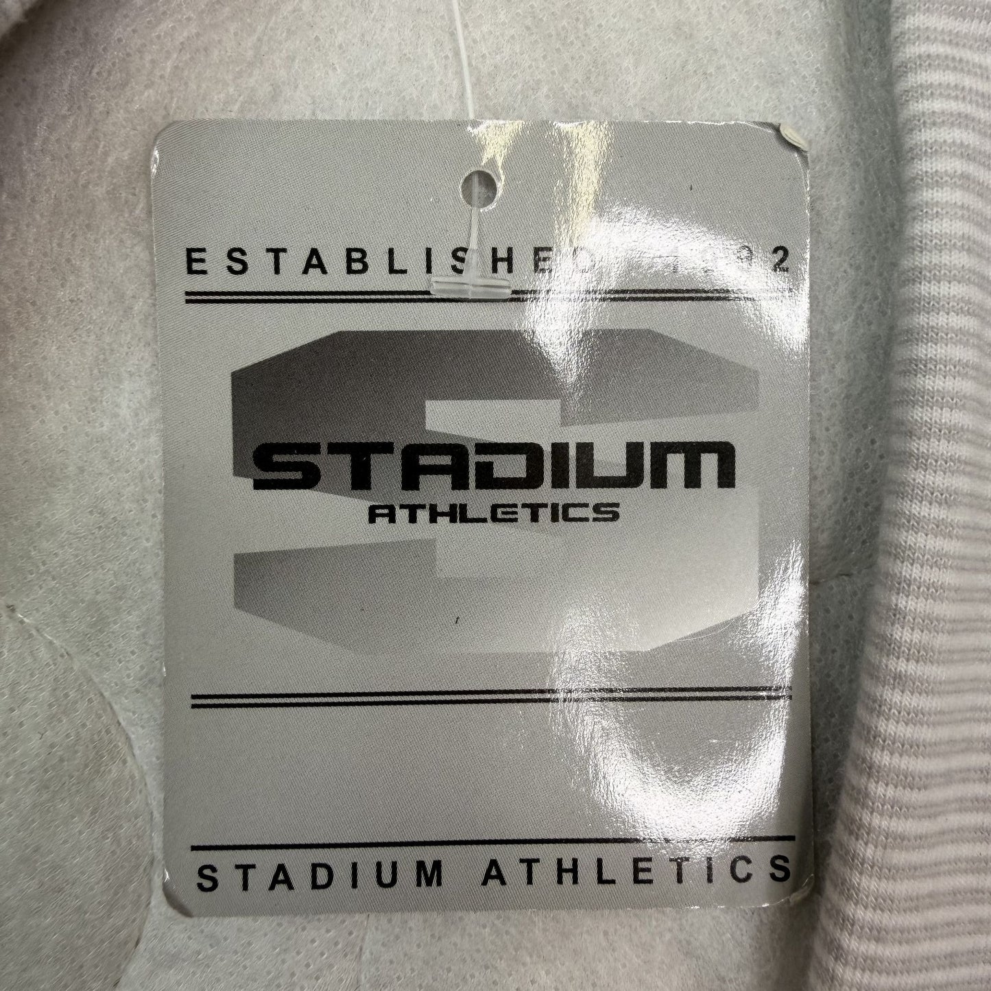 NWT Florida Gators Womens M Lightweight Hoodie Stadium Athletics Gray Striped
