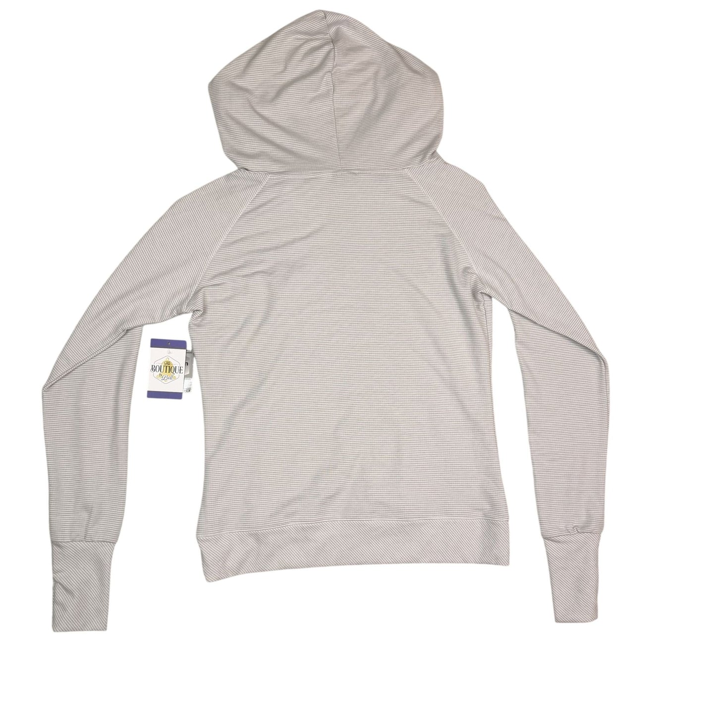 NWT Florida Gators Womens M Lightweight Hoodie Stadium Athletics Gray Striped