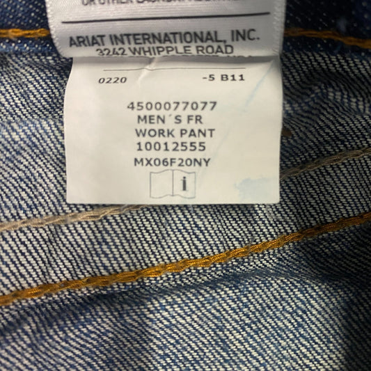 Ariat FR M4 Jeans Mens 32X30 Low Rise Relaxed Fit Bootcut Flame Resistant Workwear