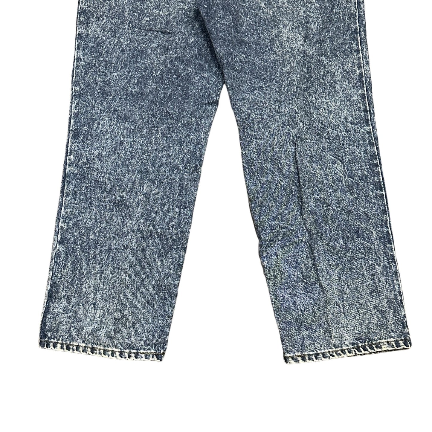 Vtg Lee Acid Wash Jeans 44x30 United Garment Workers USA NWT Y2K Grunge Normcore