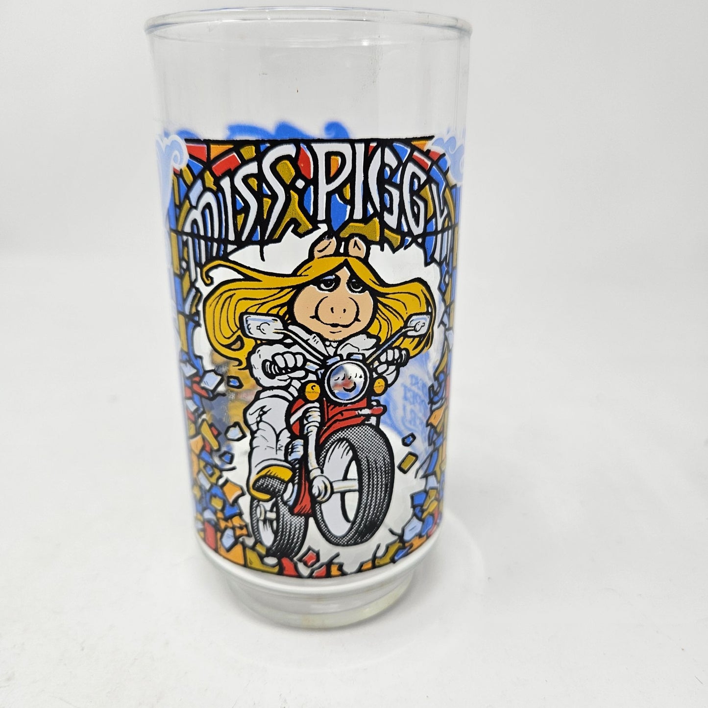 Vintage 1981 McDonalds THE GREAT MUPPET CAPER Drinking Glasses Miss Piggy Kermit