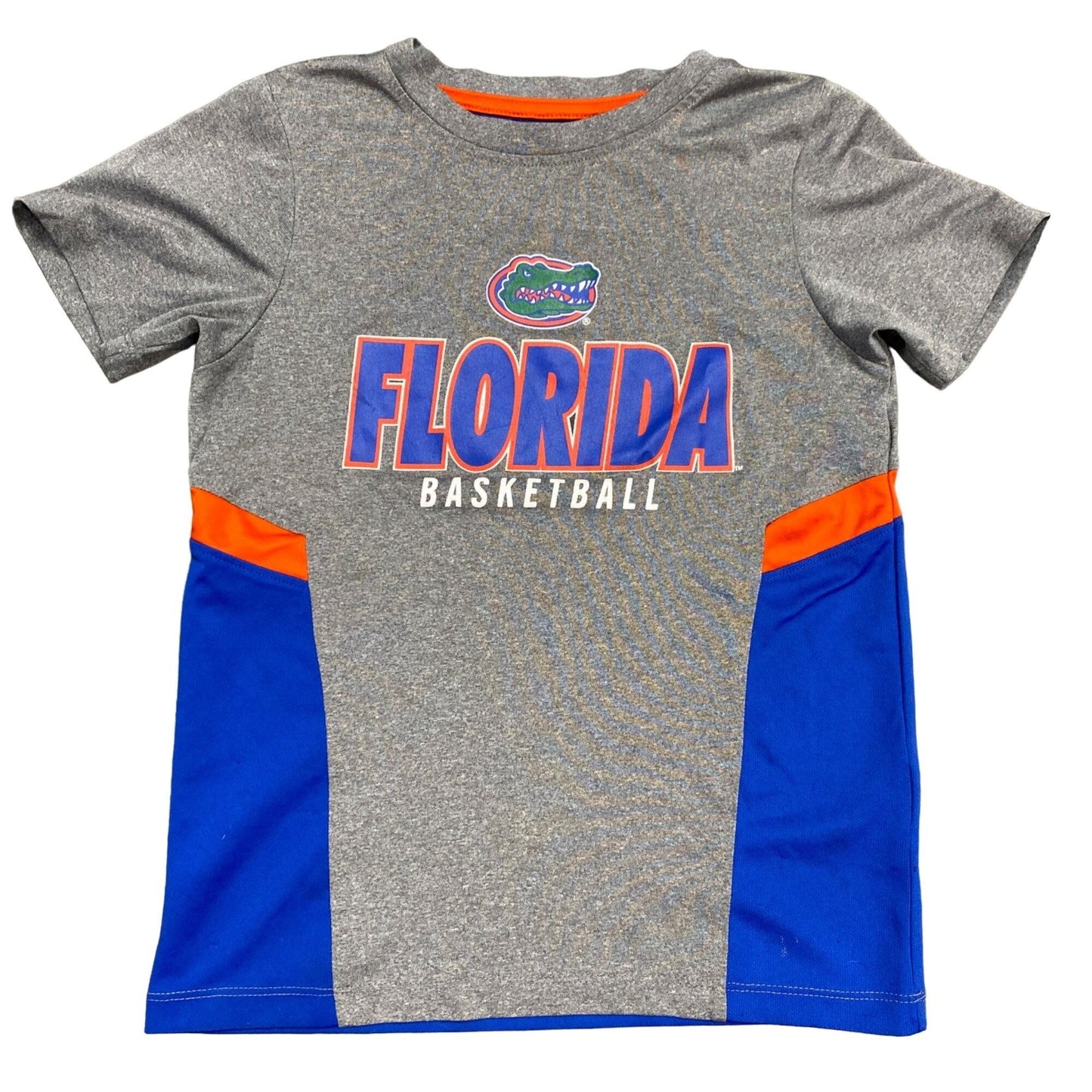 Knights Apparel Youth S 6/7 UF Gators Basketball Athletic Shirt Dry Fit Tshirt